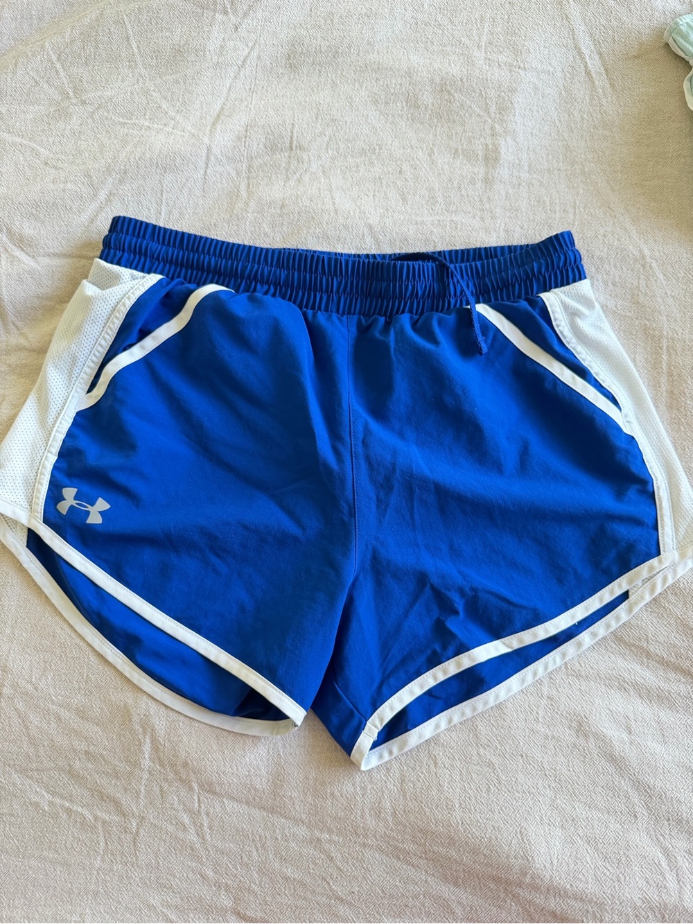 Women's 3-Pack Running Shorts — Black, Blue, Mint. Size S - Picture 2 of 7